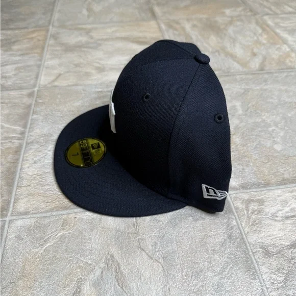 Detroit Tigers New Era 59Fifty Fitted Hat Mens Size 7 Blue MLB Baseball NWT - Picture 3 of 5